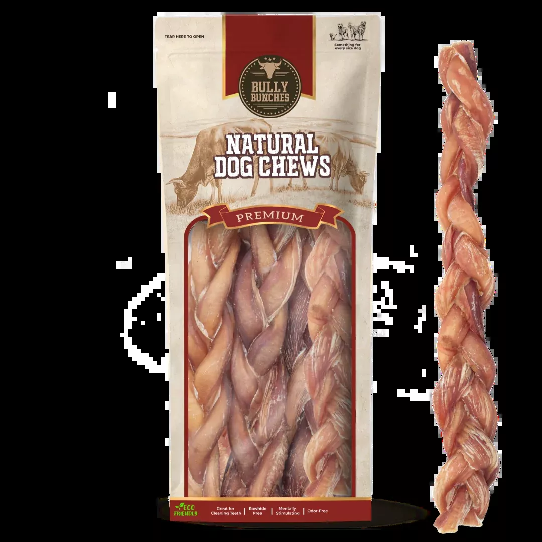 12 Inch Thick Braided Bully Stick