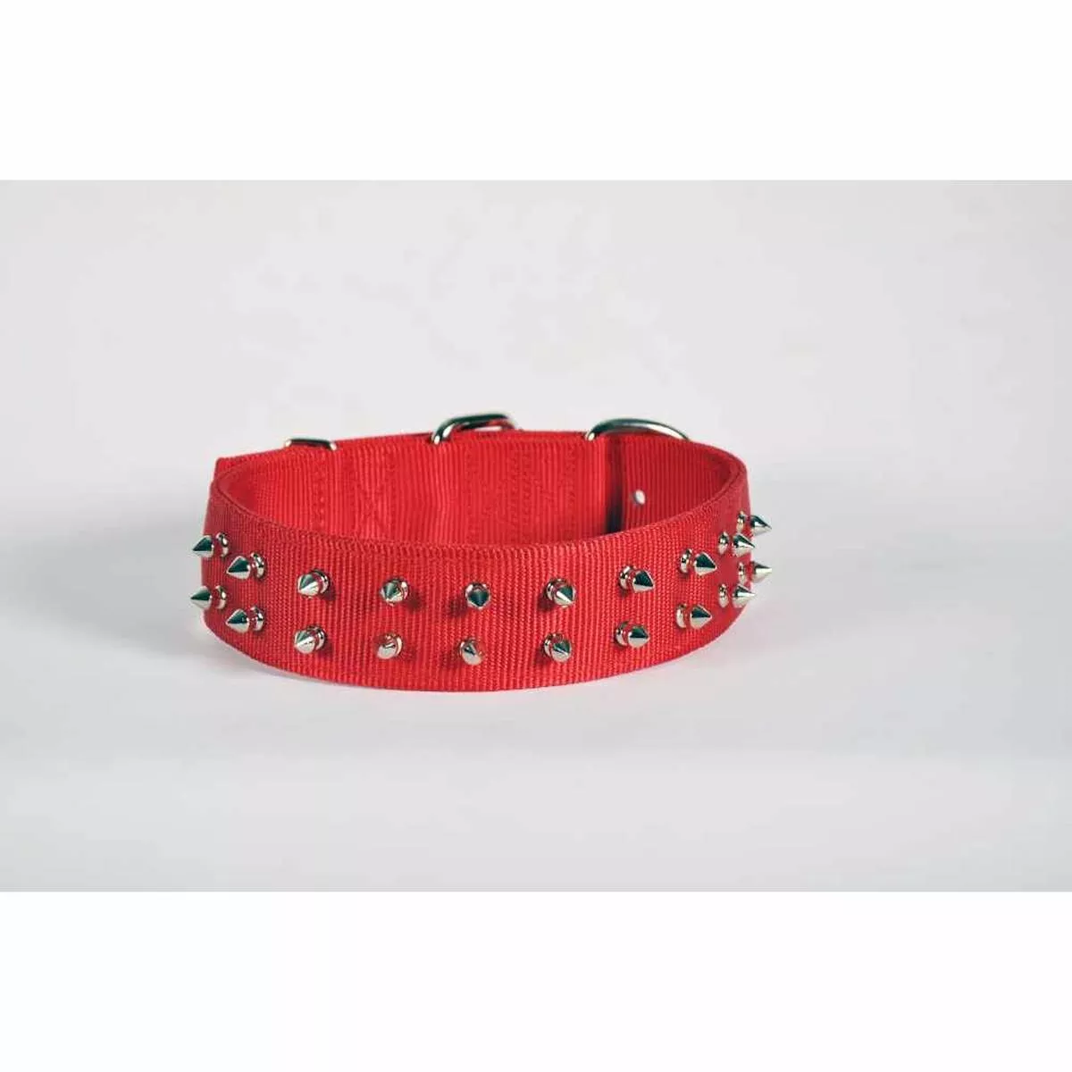 16”PET COLLAR – RED- SPIKE