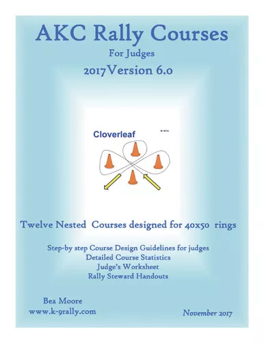 2017 AKC Course Book 6.0