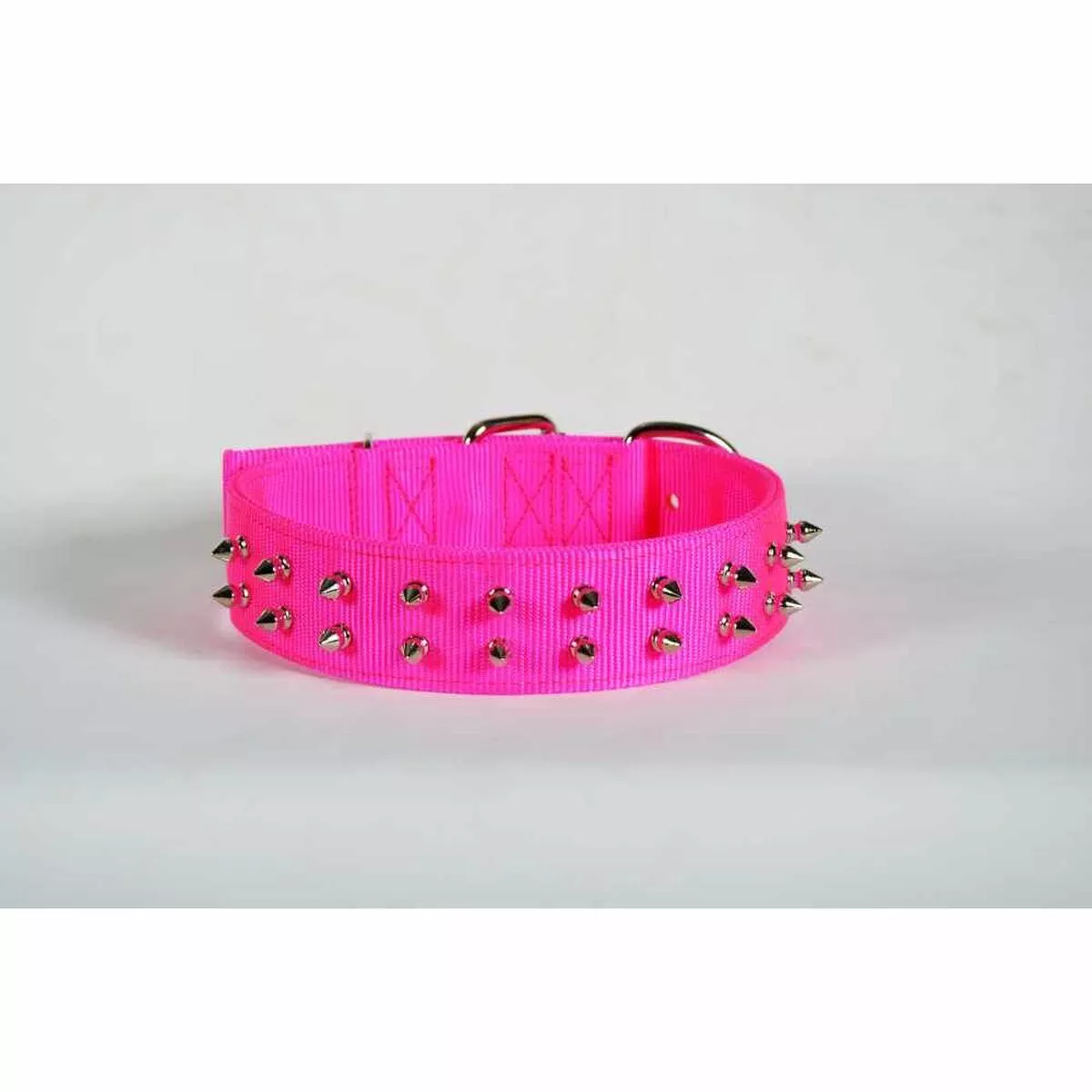22” PET COLLAR – PINK SPIKE