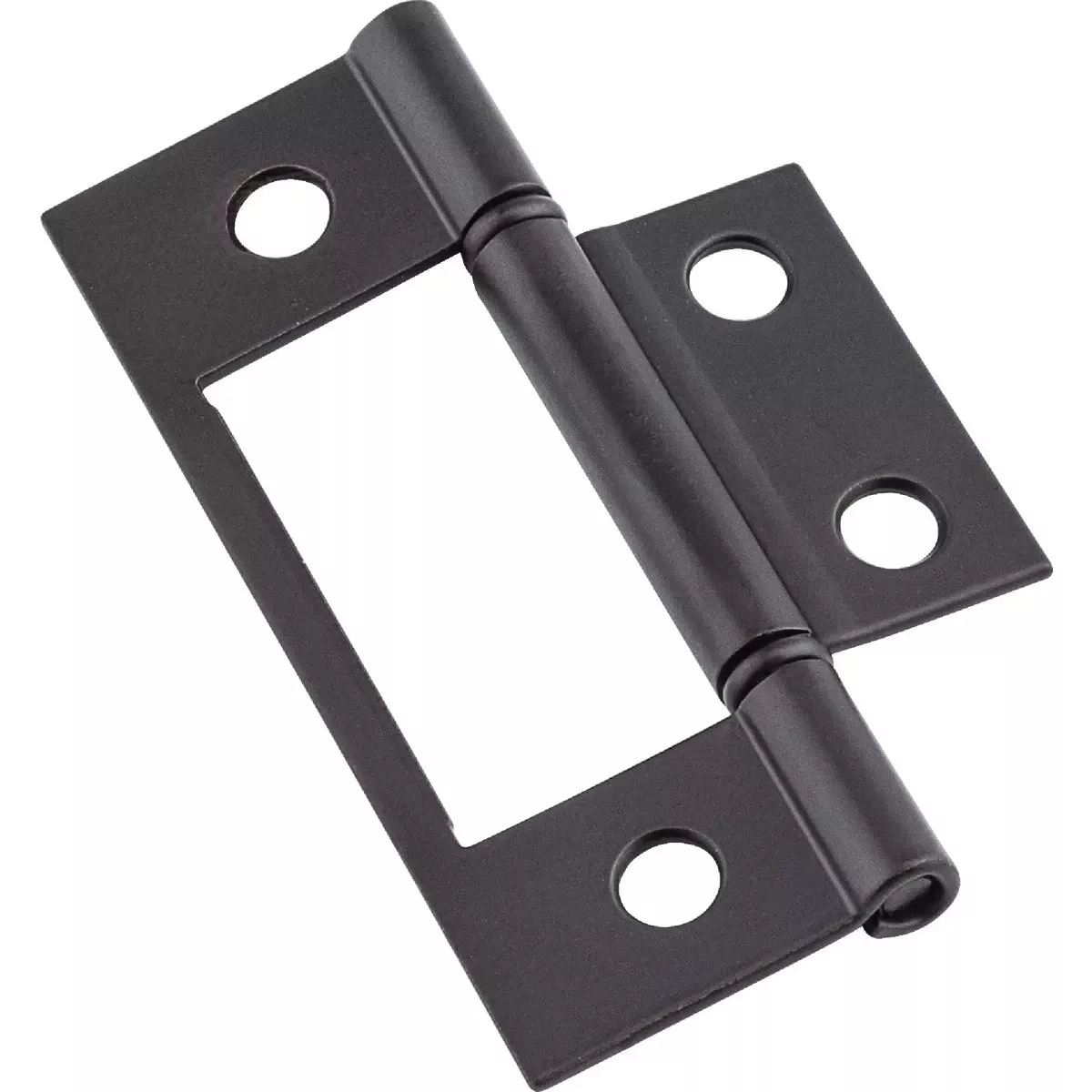 3 In. L Oil Rubbed Bronze Surface-mounted Hinge 2 Pk
