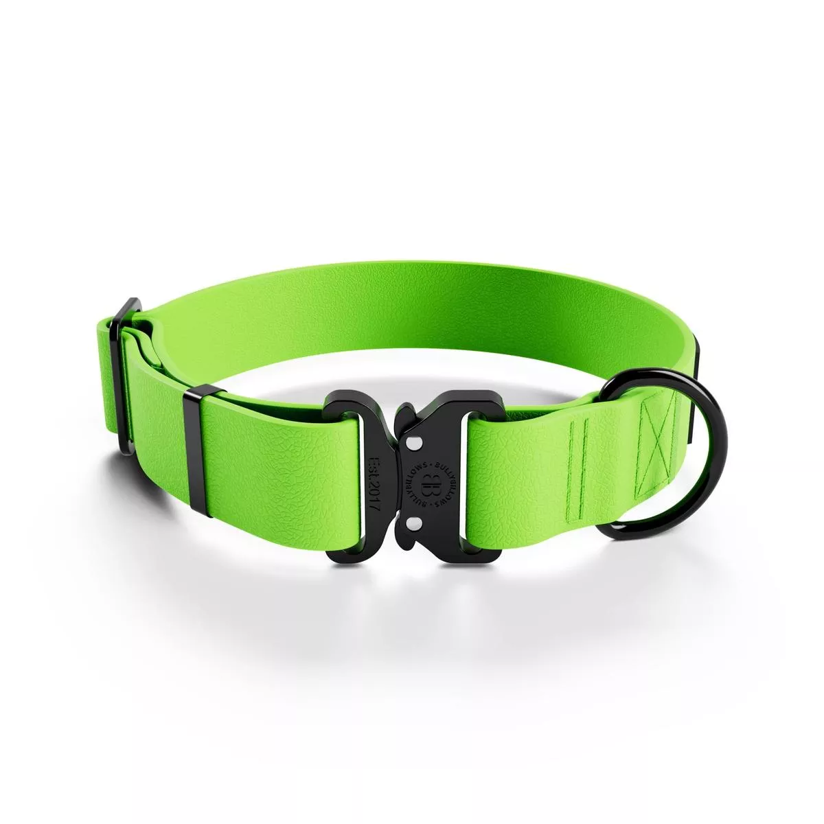 4cm Combat Billowthane Collar | Waterproof | Neon Green