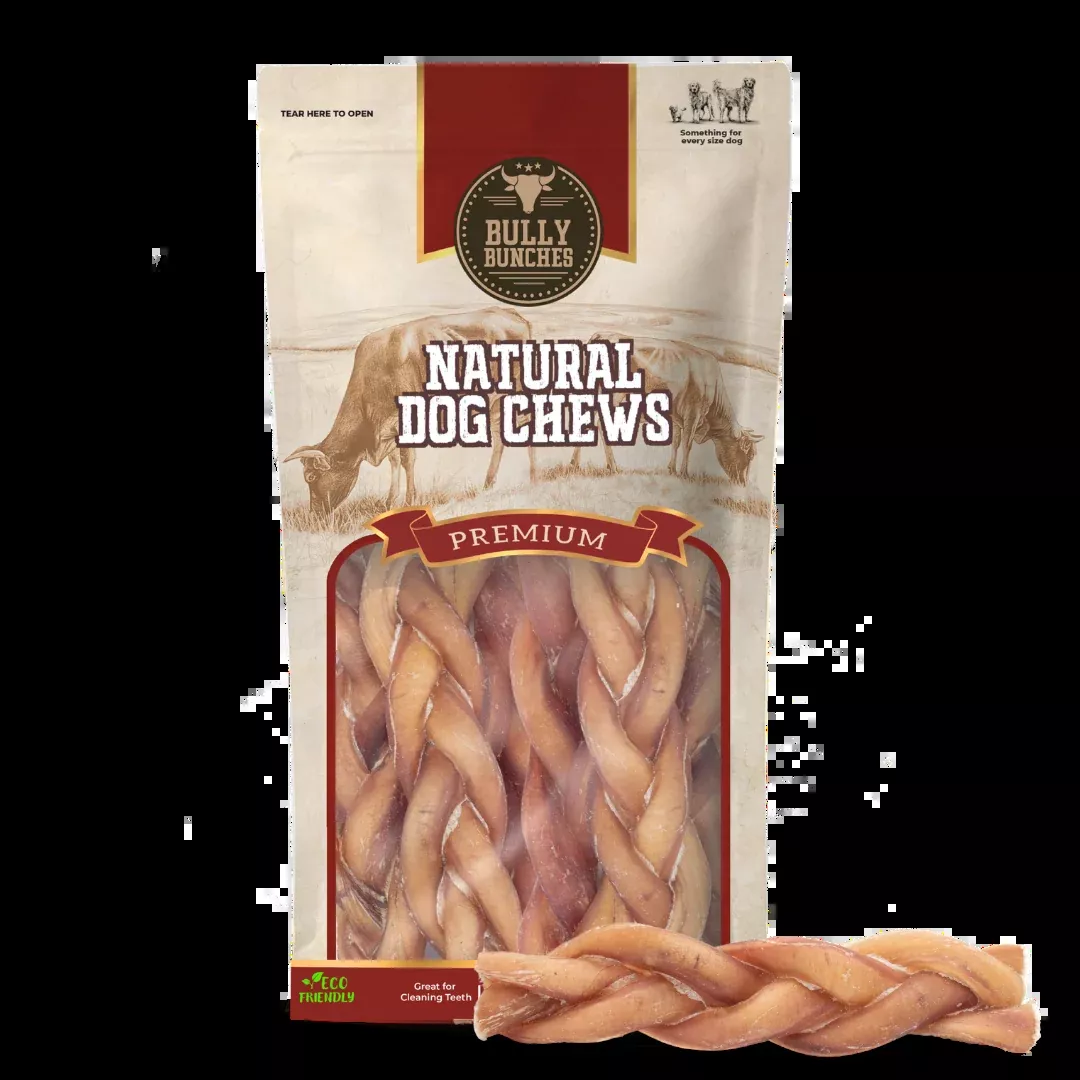 6 Inch Standard Braided Bully Stick