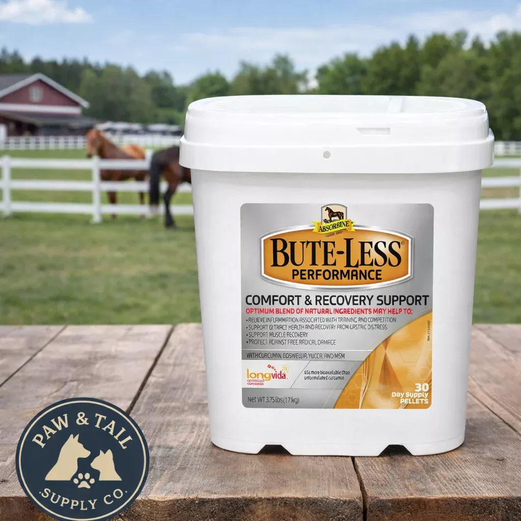 Absorbine Bute-Less Performance Comfort & Recovery Support Pellets 3.75 lbs.