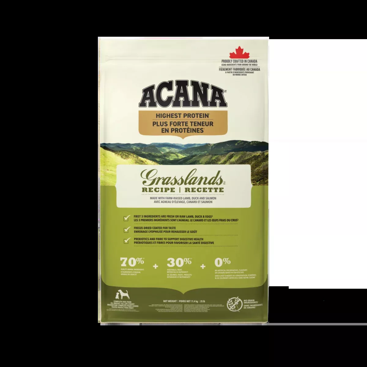Acana - Dog - Highest Proteins Grasslands