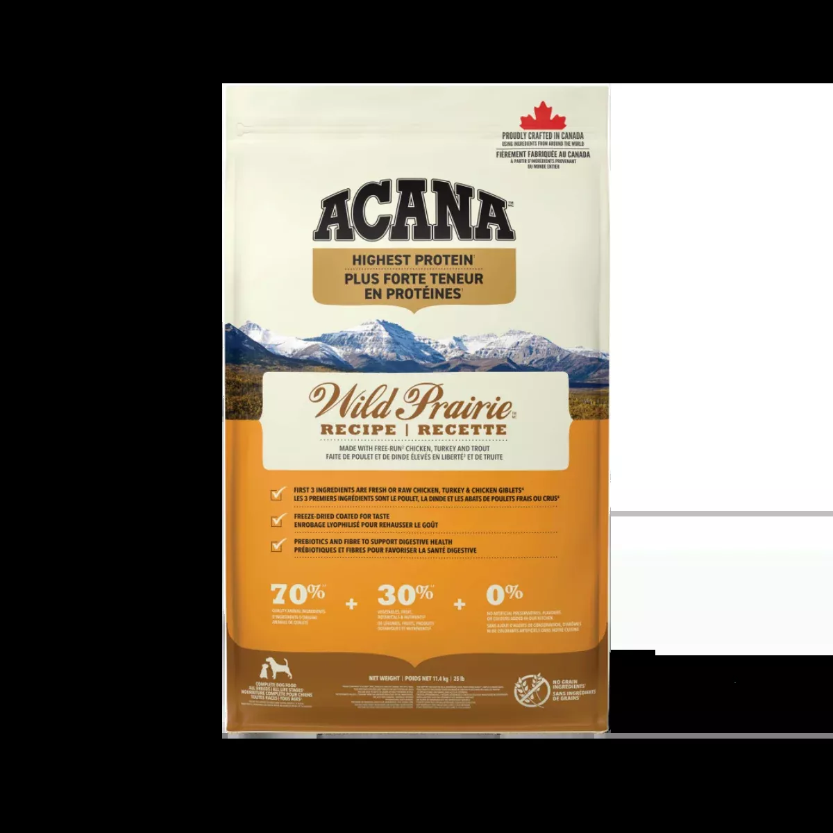 Acana - Dog - Highest Proteins Wild Prairie