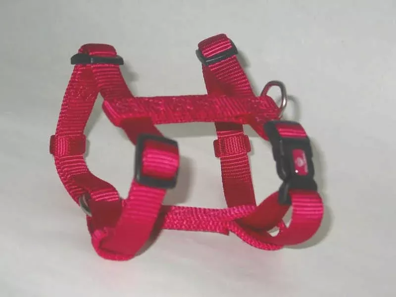 Adjustable Dog Harness Extra Small Pink