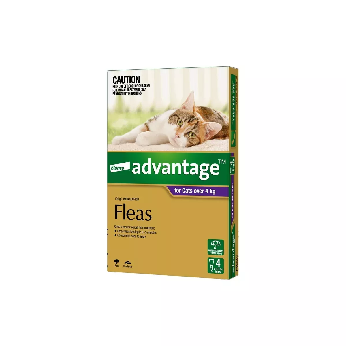 Advantage For Cats over 9lbs (4kg) Purple