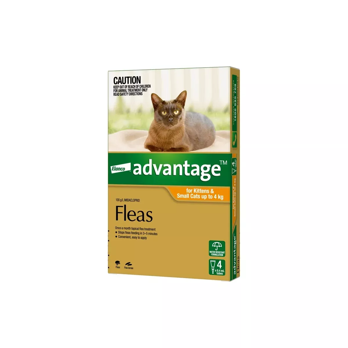 Advantage For Kittens & Cats Up To 9lbs (0-4kg)