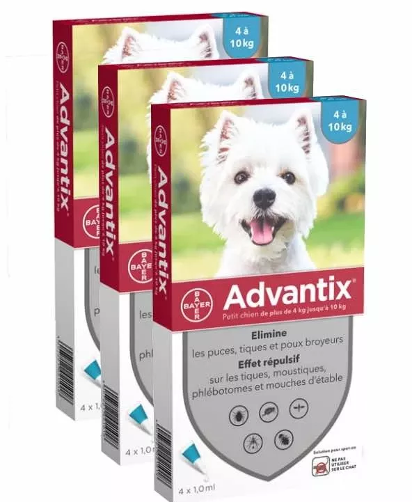Advantix for Dogs 9-20 lbs - Aqua 12 Doses