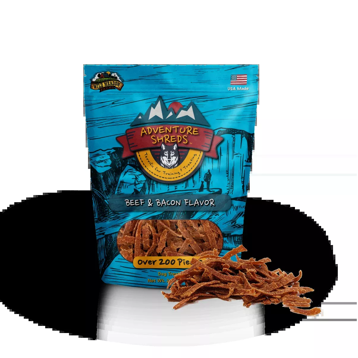 Adventure Shreds Beef & Bacon 2.5oz