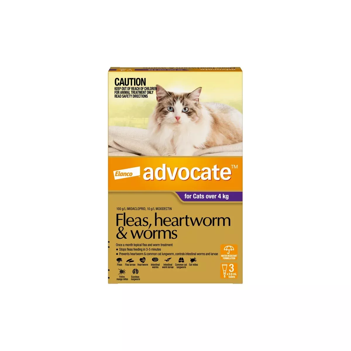 Advocate Spot-On For Cats Over 9lbs (4kg up)