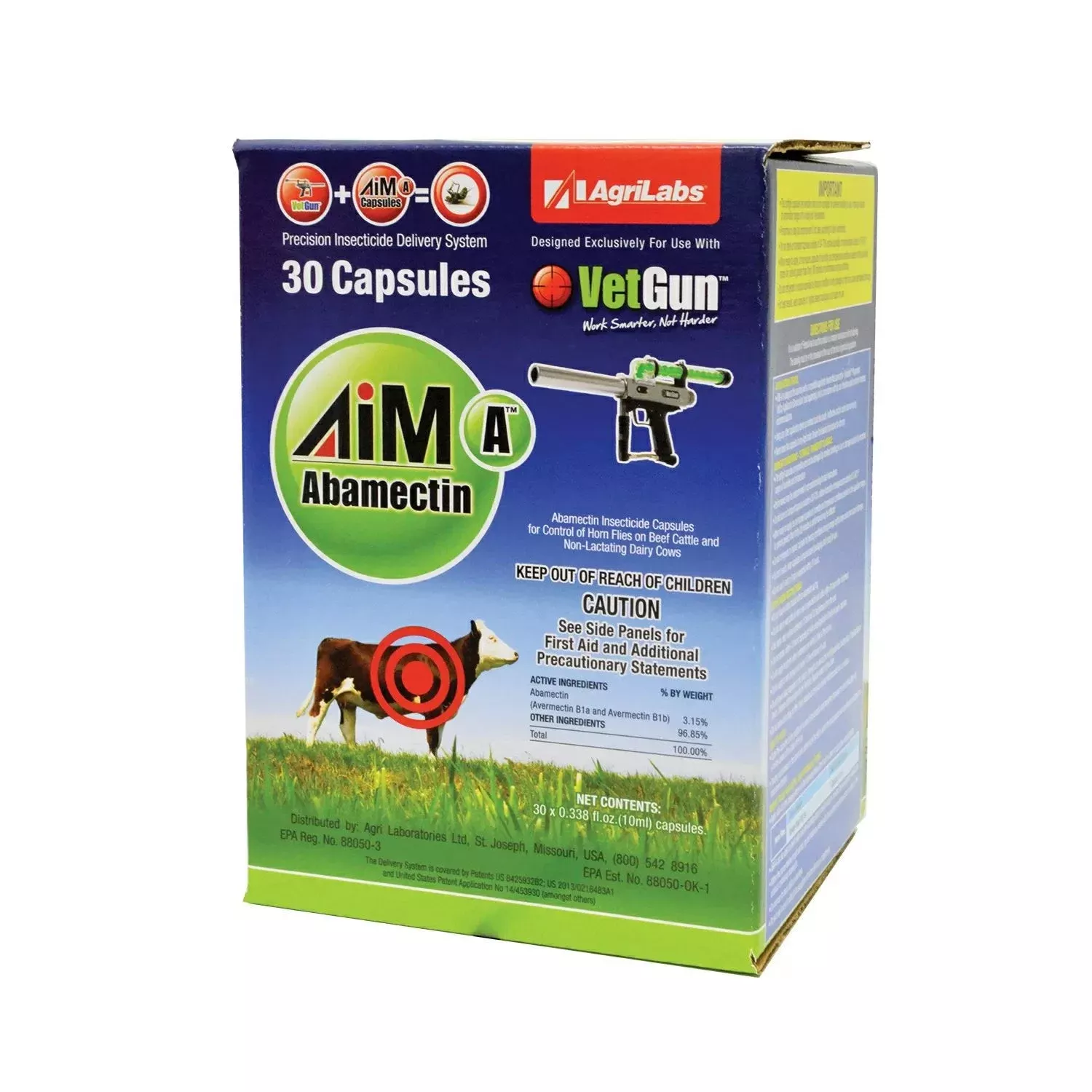 AiM-A VetCaps™ For VetGun™ System – 30 Count