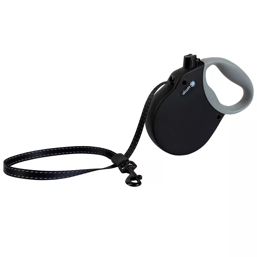 Alcott Adventure Retractable Leash in Black