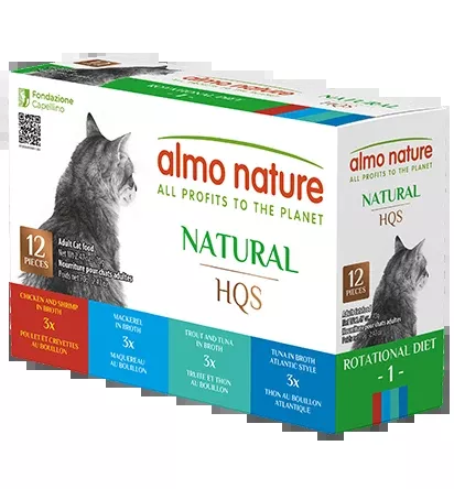 Almo Nature HQS Mousse Fish Selections Variety Pack