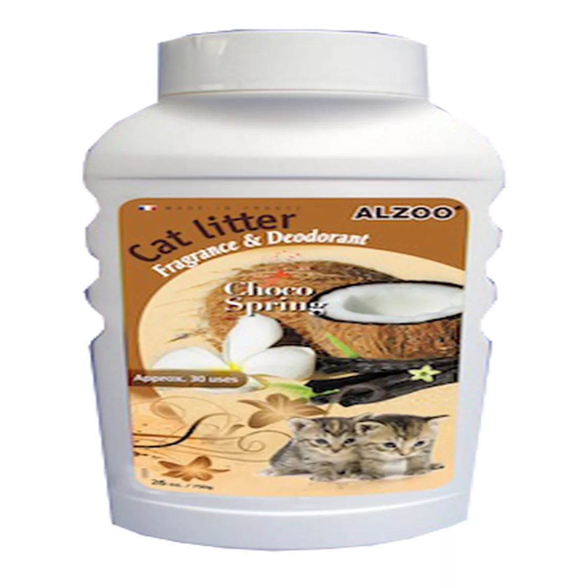 Alzoo Choco Spring Cat Litter Deodorizer