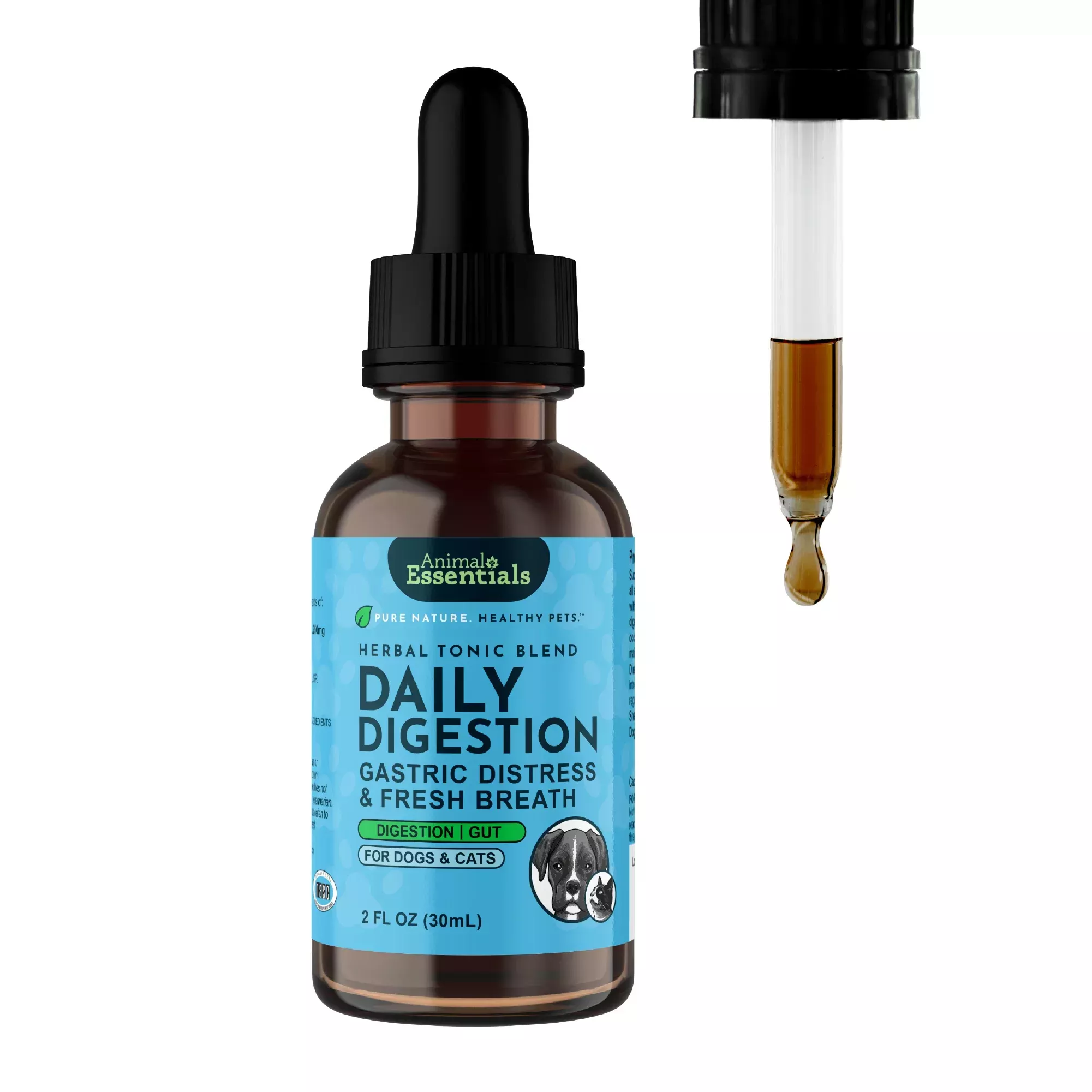Animal Essentials | Daily Digestion Herbal Tonic - 2oz