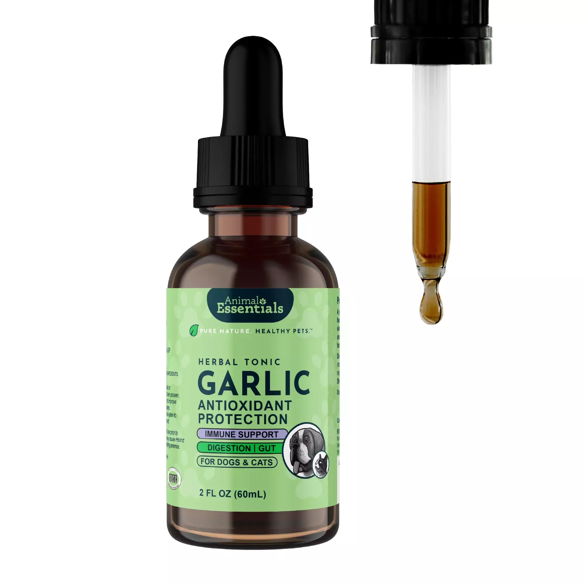 Animal Essentials | Garlic Single Herb Tonic - 2oz
