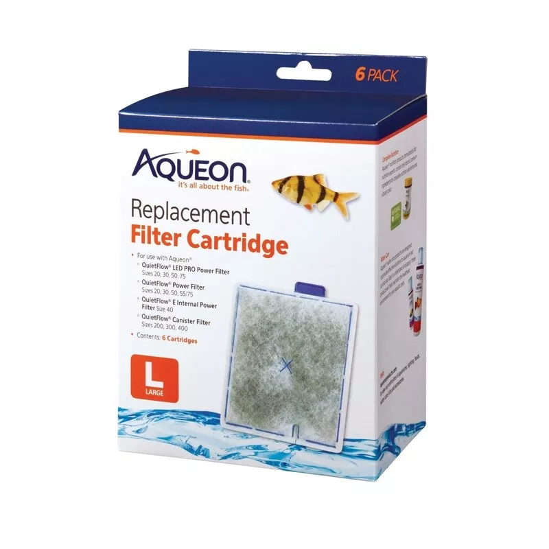 AQ FILTER CART LARGE 6 PK