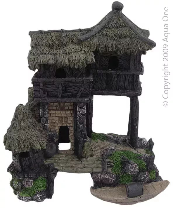 Aqua One Ornament – Thatched Hut