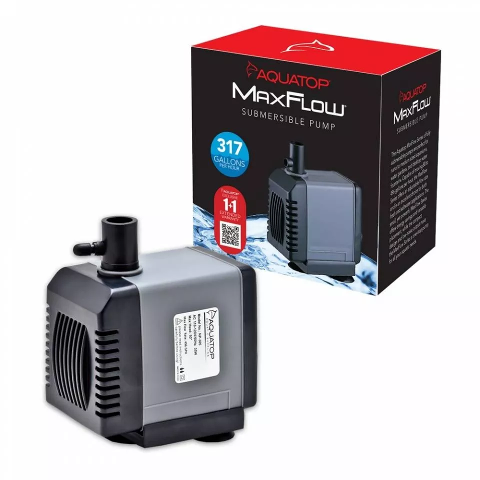 Aquatop MaxFlow Submersible Pump with Adjustable Flow 317 GPH