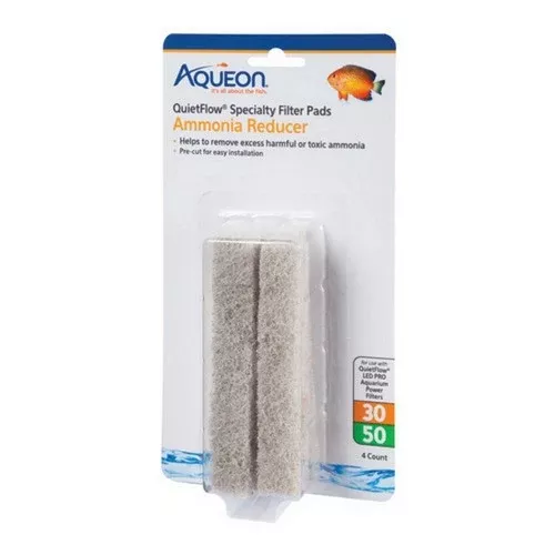 Aqueon, Ammonia Reducer for QuietFlow LED Pro 30/50, 4 count