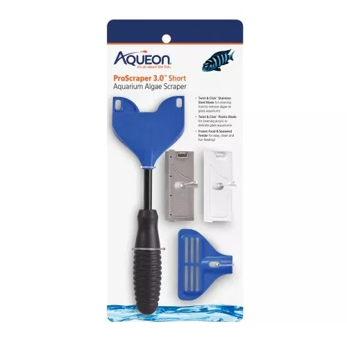 Aqueon, Aqueon ProScraper 3.0™ Short Aquarium Algae Scraper, 1 Each