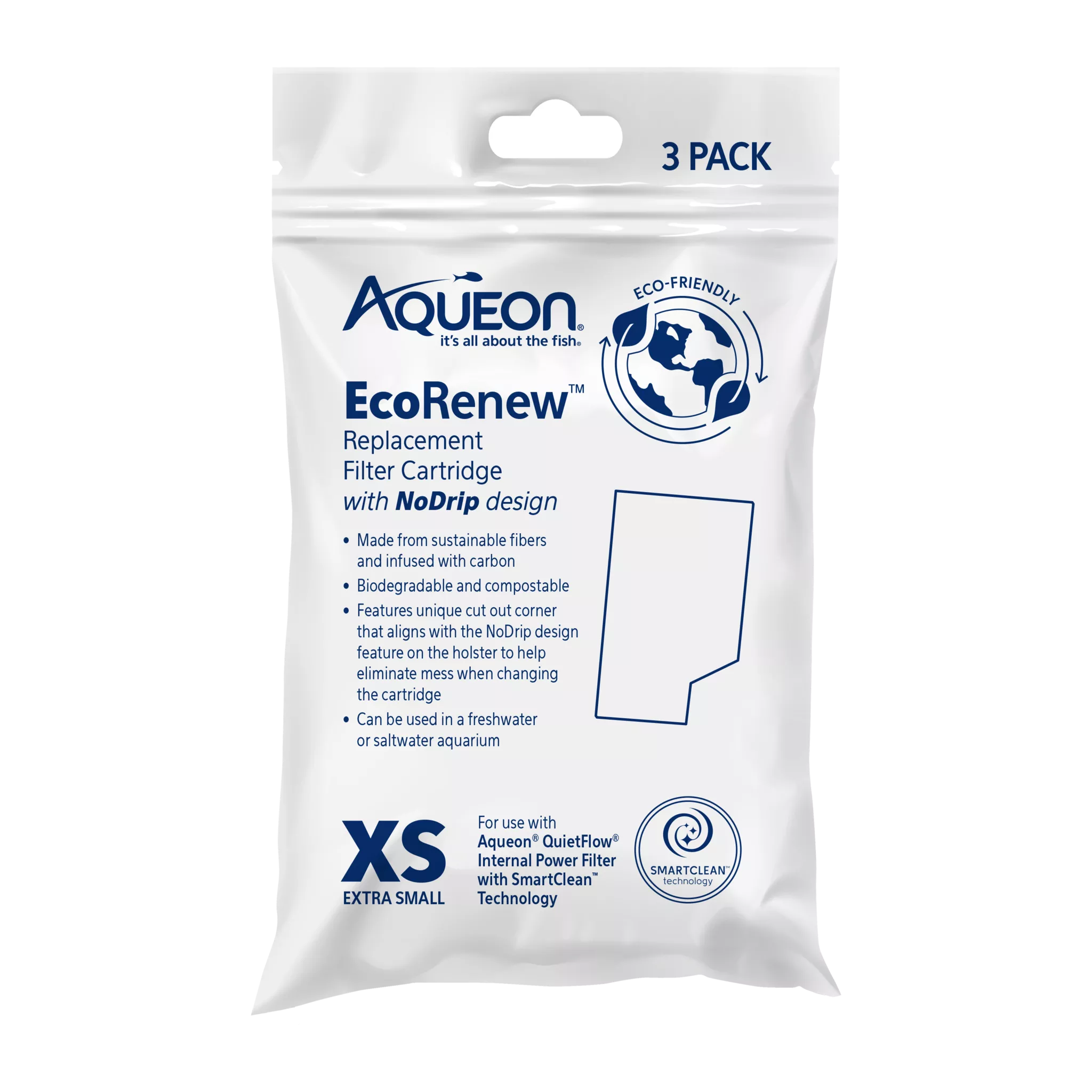 Aqueon EcoRenew Replacement Filter Cartridges