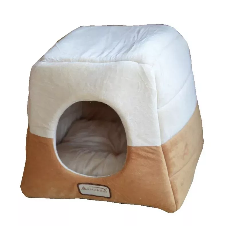 Armarkat 2 in 1 Cave Shape Cat Bed