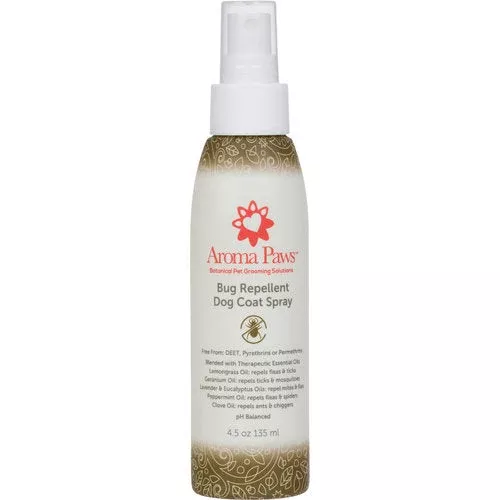 Aroma Paws Bug Repellent Dog Coat Spray