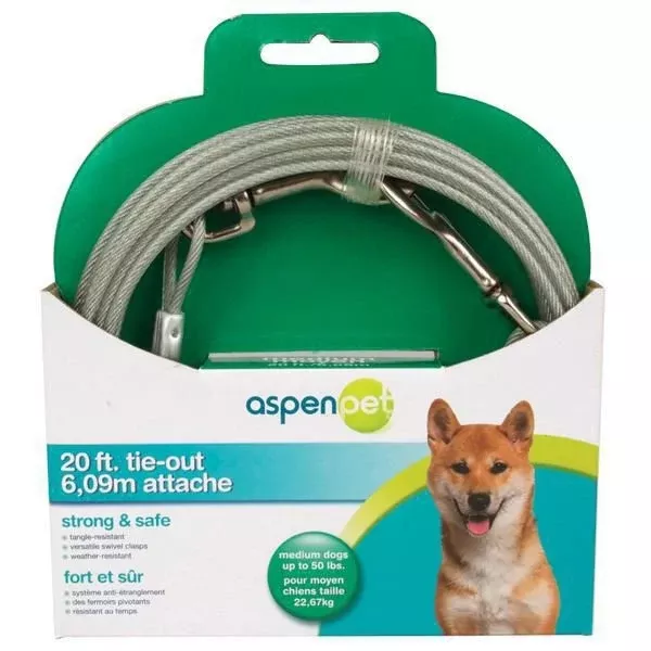 Aspen Pet Dog Tie Out Medium
