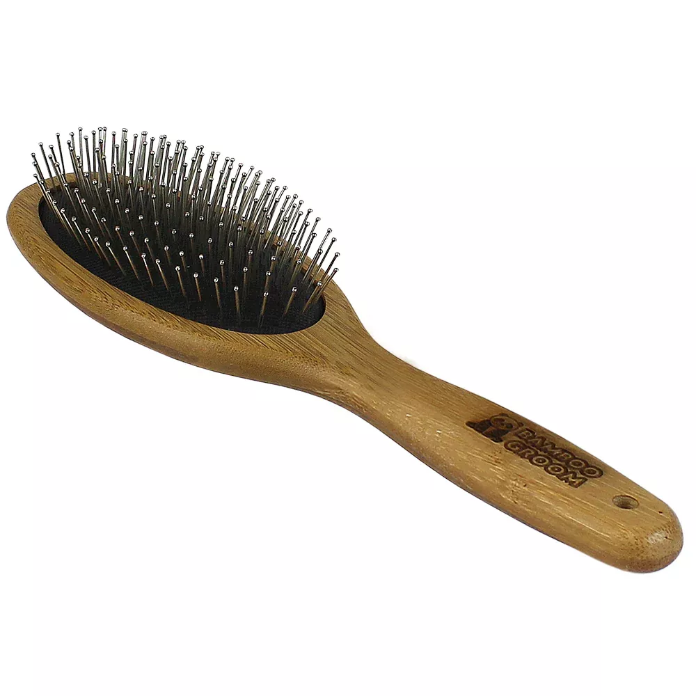 Bamboo Oval Pin Brush