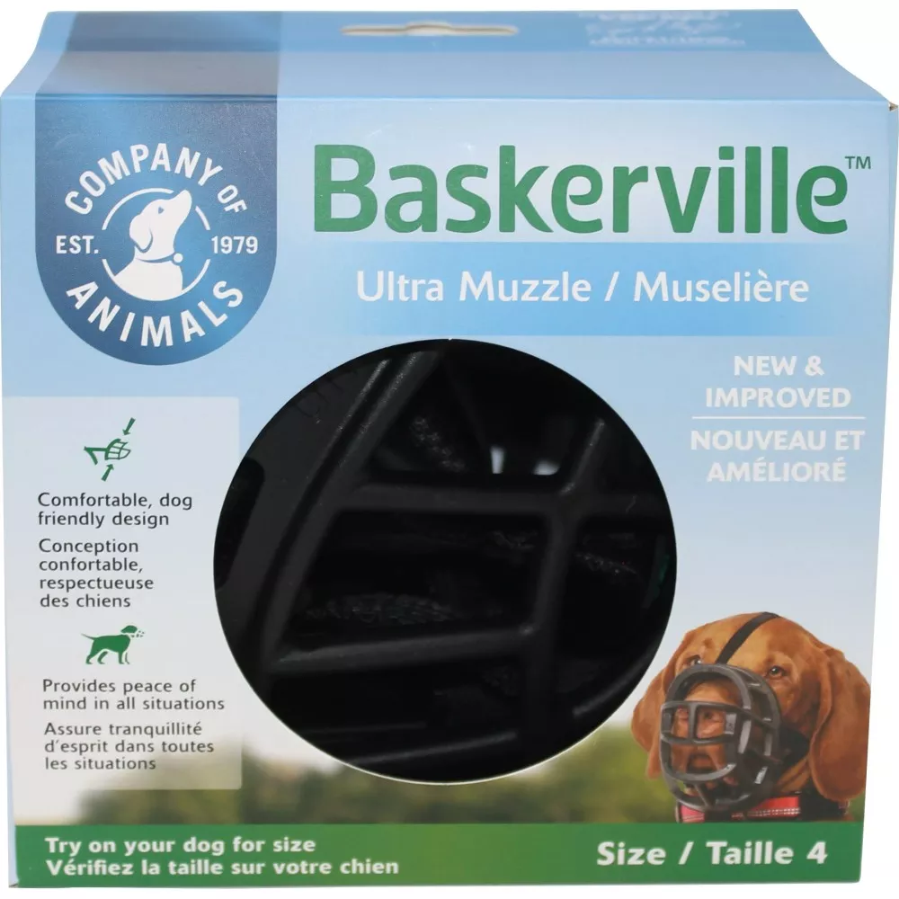 Baskerville Ultra Moldable Muzzle Size 4
