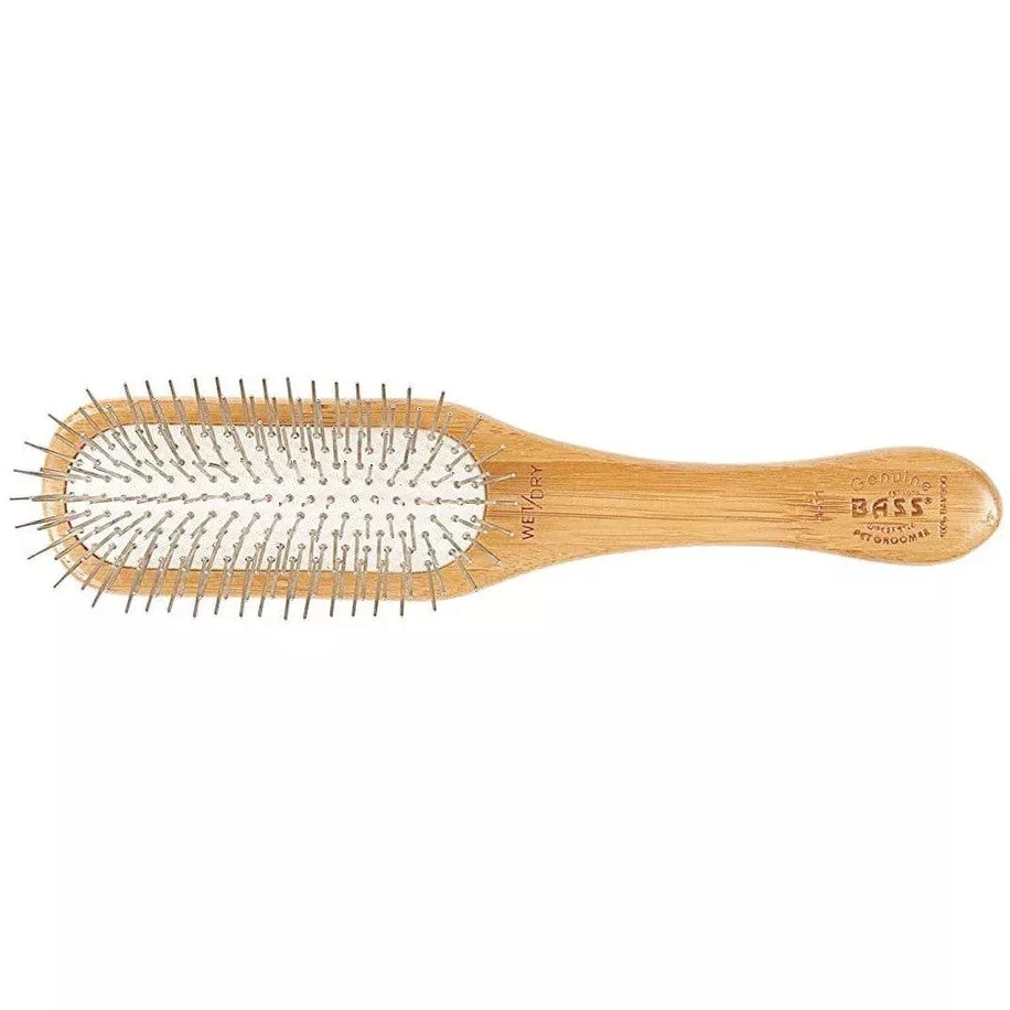Bass Wire Alloy Pin Rectangle Brush