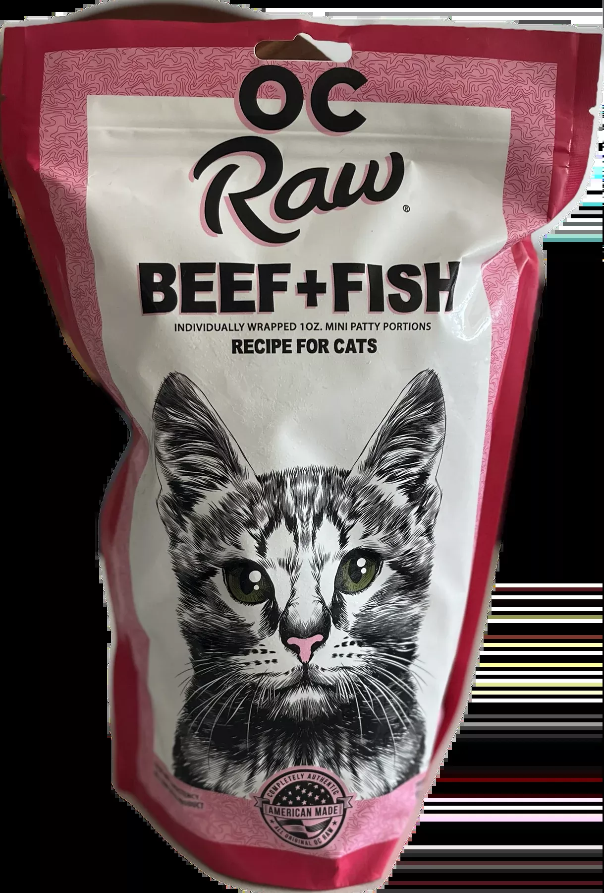 Beef + Fish Recipe for Cats – 2 lbs