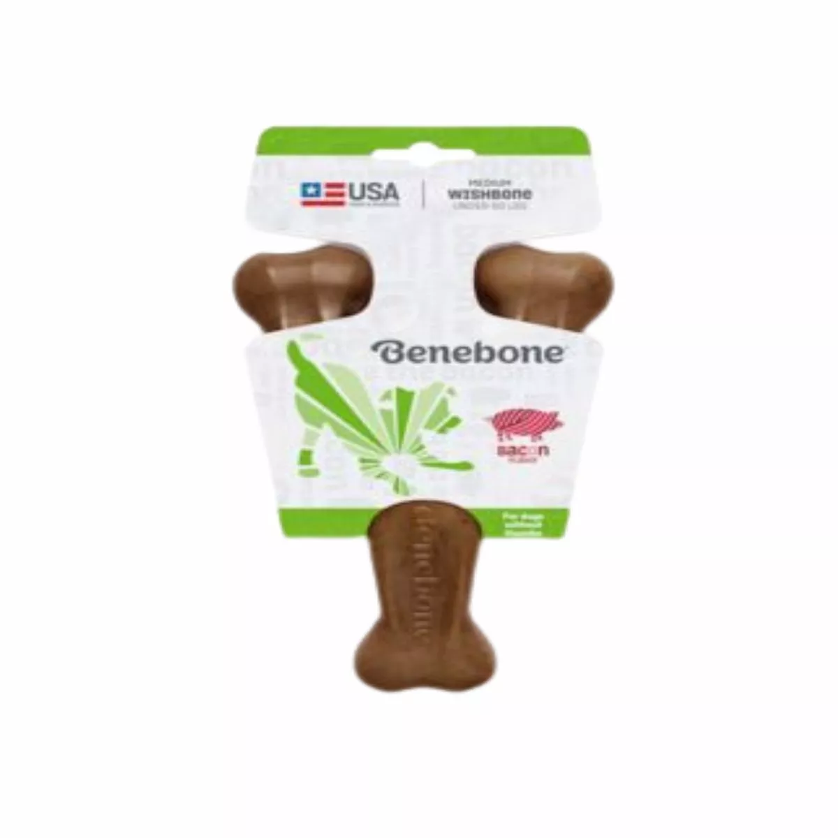 Benebone Bacon Wishbone Medium