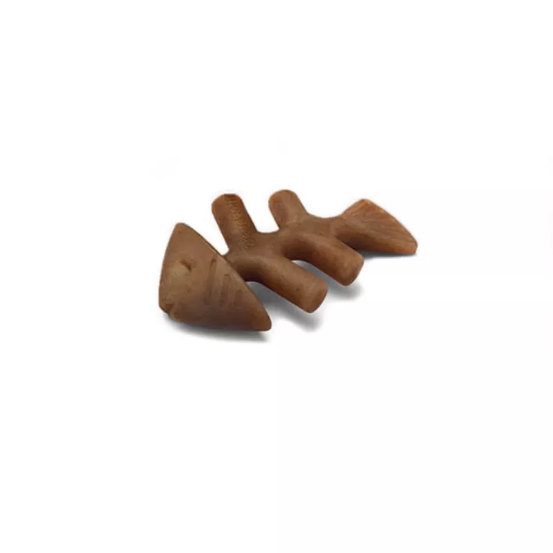 Benebone Fishbone Jack Salmon MED