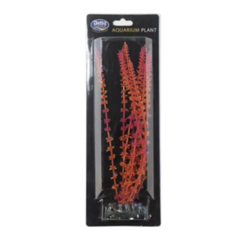 BETTA CHOICE PLASTIC 30CM PINK PLANT