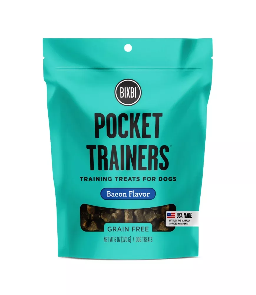 BIXBI Pocket Trainers Bacon Dog Treats
