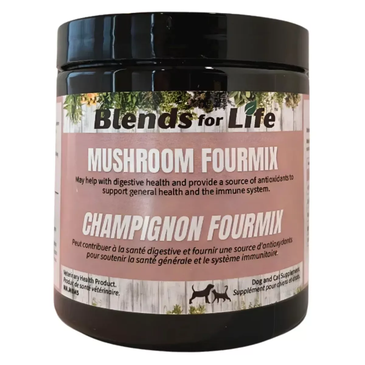 Blends for Life Supplements for Pets - Mushroom Fourmix Powder