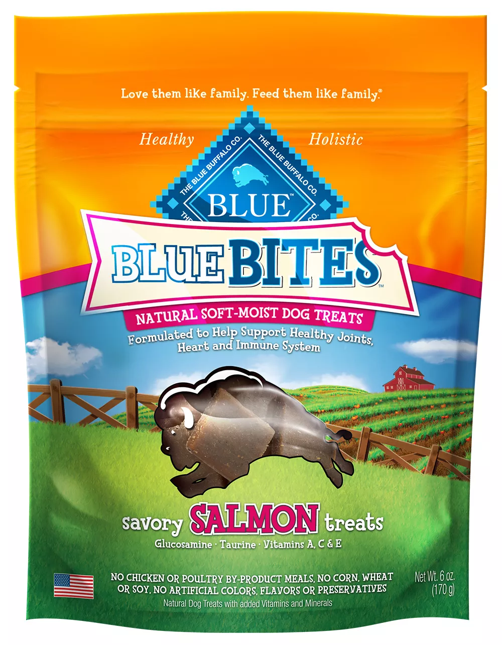 Blue Bites Salmon 4 oz.
