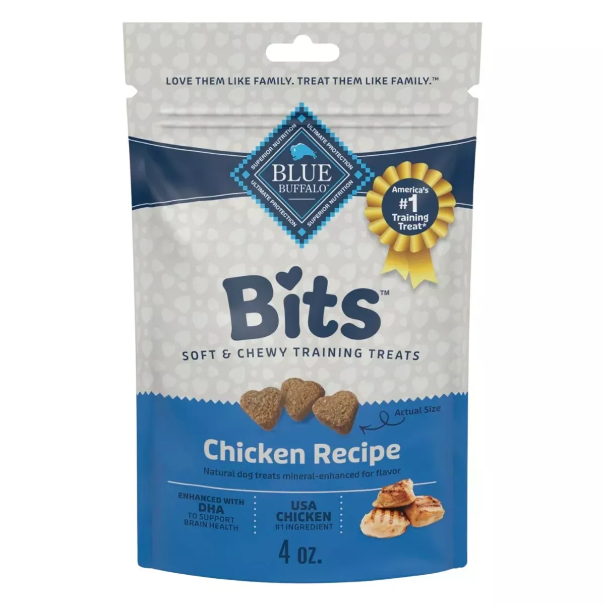 BLUE Bits Training Dog Treats - Tasty Chicken