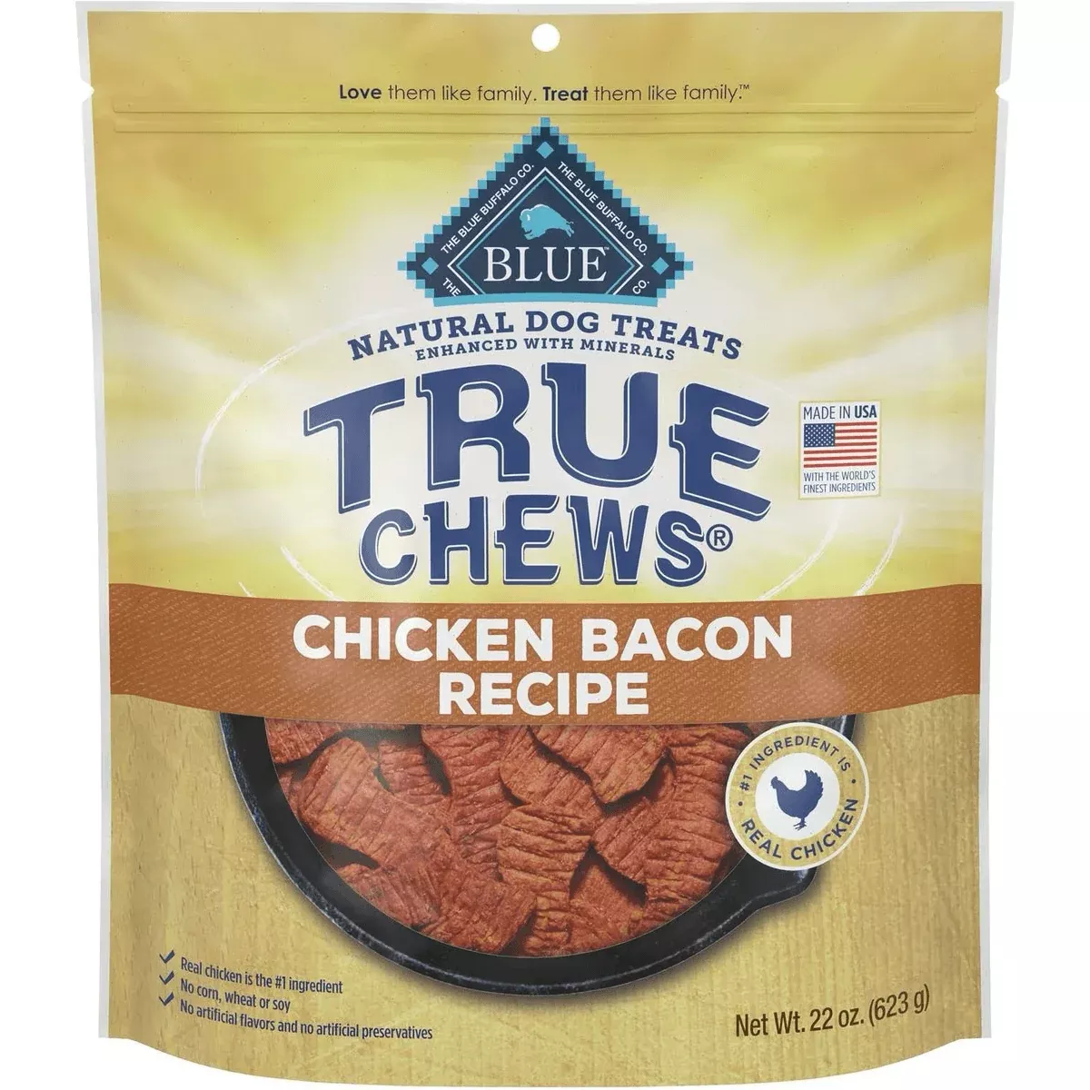 Blue Buffalo True Chews Dog Treats Chicken