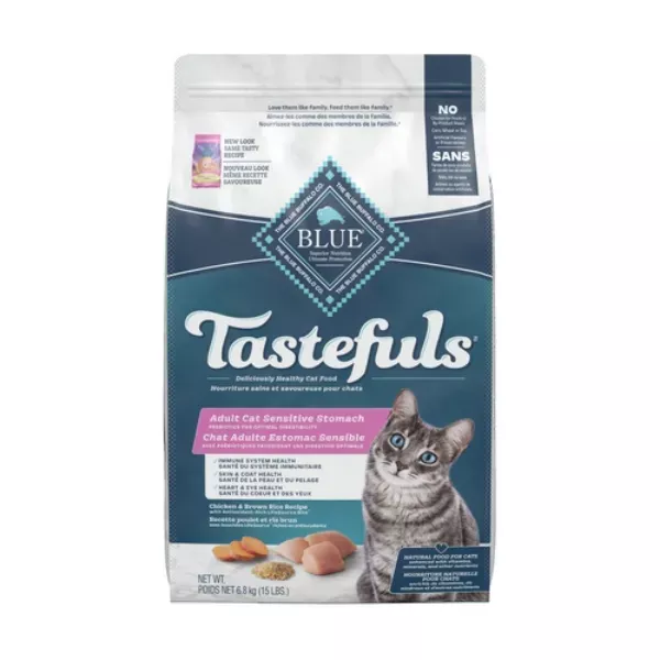 BLUE Tastefuls Sensitive Stomach Cat Food