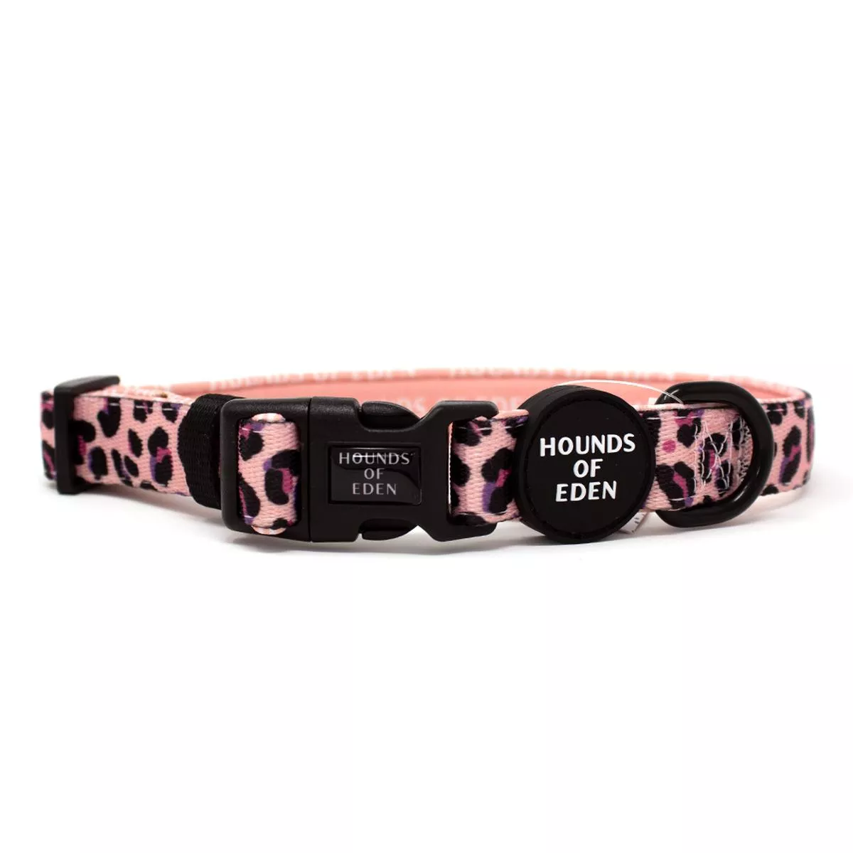 ‘Blushing Leopard’ – Pink Dog Collar