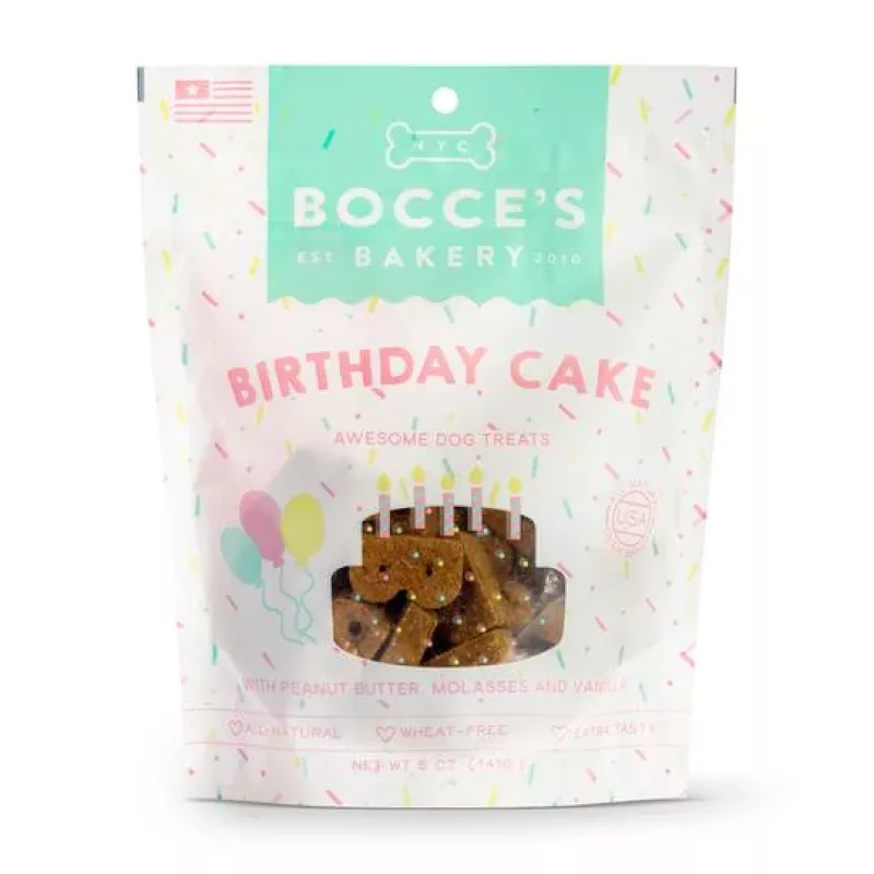 Bocce's Bakery Birthday Cake Dog Biscuits