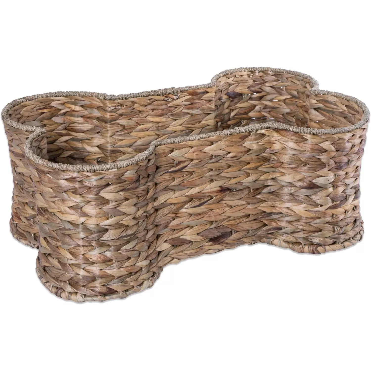 Bone Dry Bone-Shaped Hyacinth Storage Basket