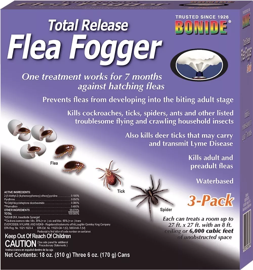 Bonide Flea Fogger 6 oz. 3 Pack