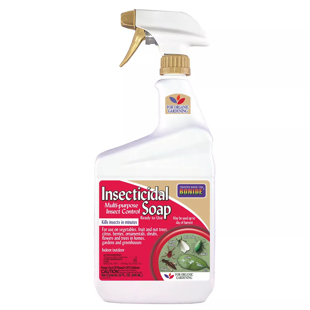 Bonide Insecticidal Soap Multi-Purpose Insect Control Ready To Use 32 fl.oz.