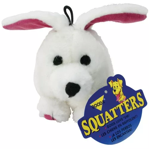 Booda Pet, Booda Squatter Dog Toy Rabbit, 1 Each/Medium